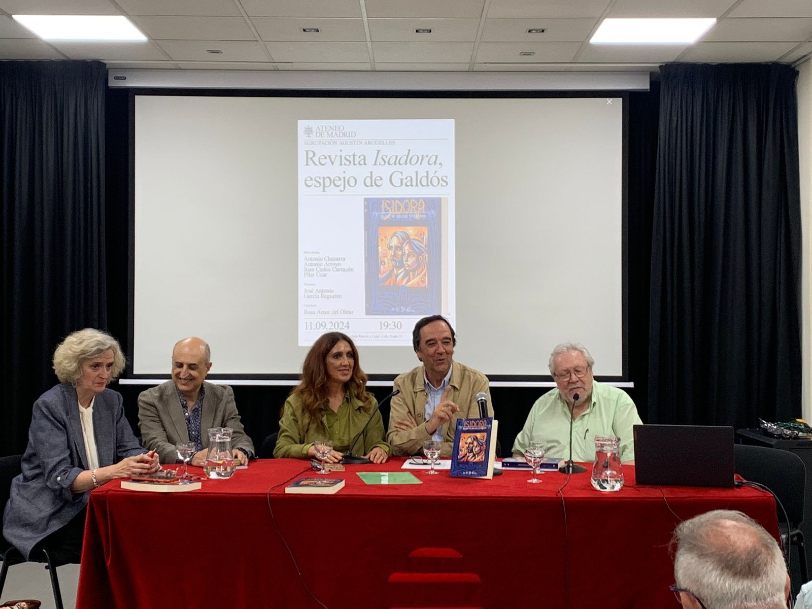 Celebración de 20 Años de la Revista Isidora en el Ateneo de Madrid