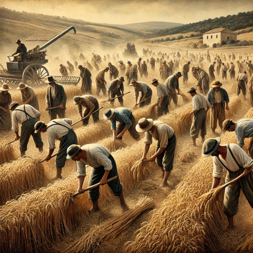 La protesta per l’explotació dels treballadors en la sega de 1929, per Eduardo Montagut