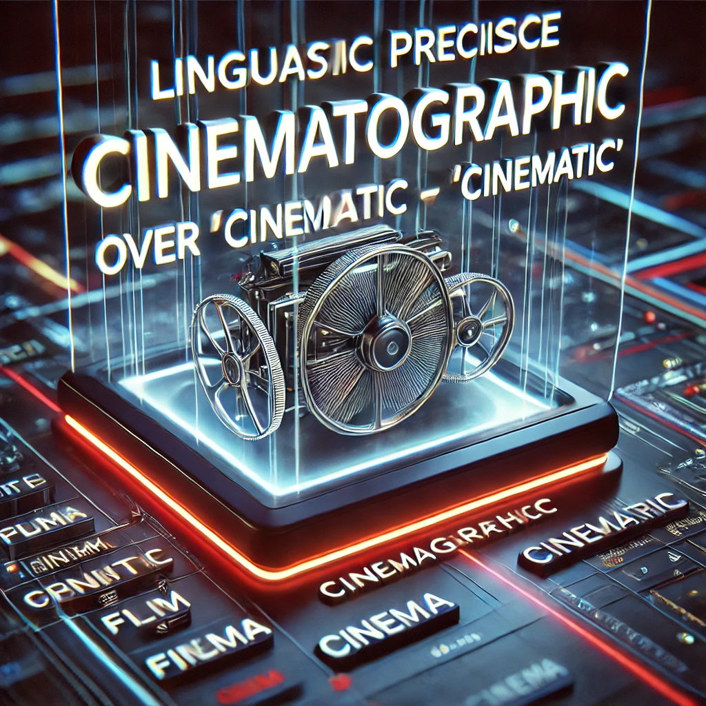 La precisión Lingüística en el cine: preferir ‘Cinematográfico’ sobre ‘Cinemático’