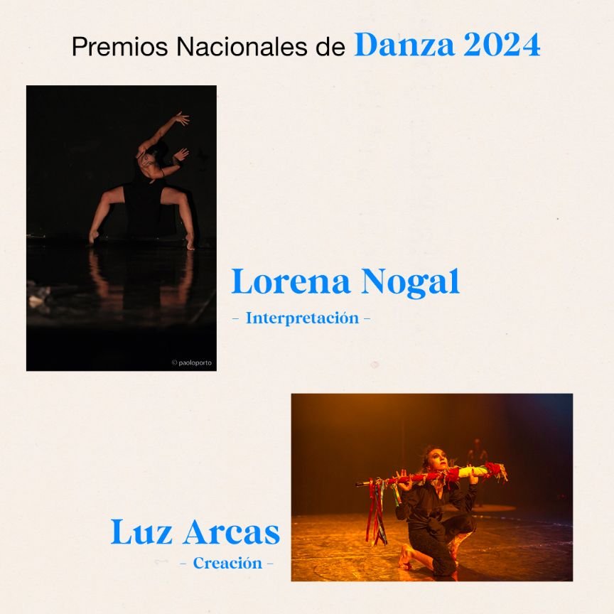 Lorena Nogal i Luz Arcas, guardonades amb els Premis Nacionals de Dansa 2024
