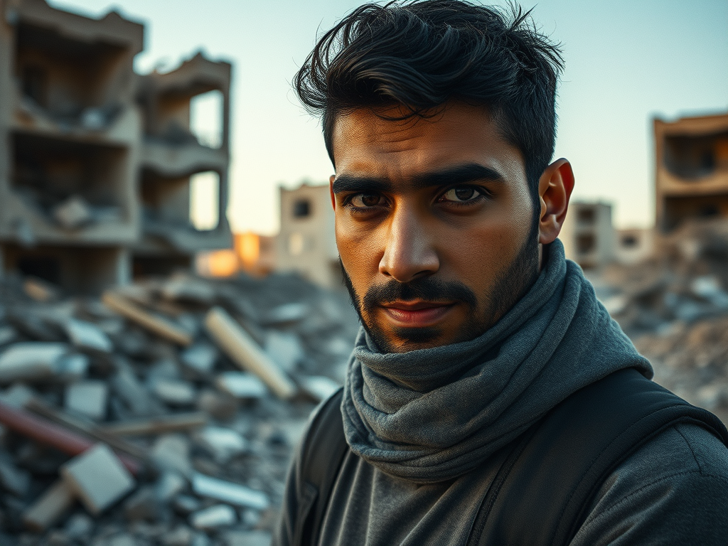 «Resiliència entre runes: La història d’Ahmed Abu Aita i la lluita per reconstruir a Gaza», por Juan Bernabéu
