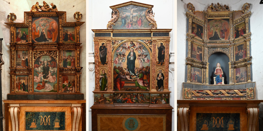 El Ministeri de Cultura conclou la restauració de tres retaules de la Catedral de Cuenca