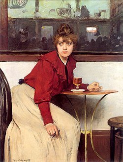 Las críticas veladas de «Au moulin de la galette», un oleo sobre lienzo de Ramón Casas (1866-1932)