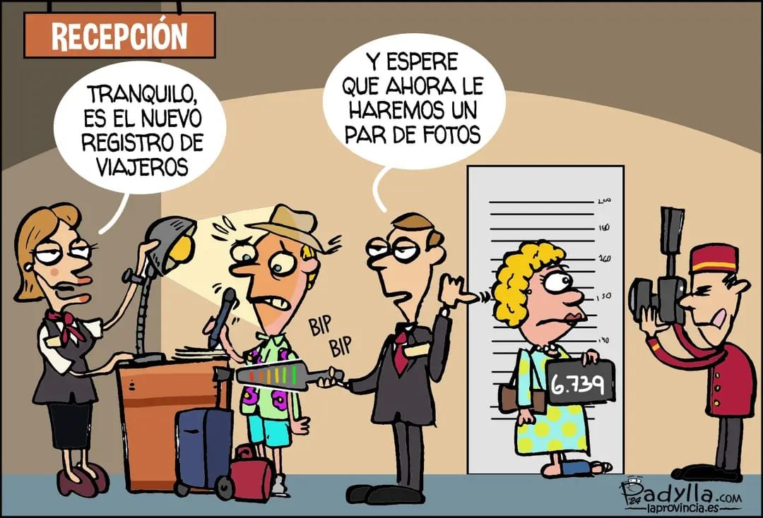 El «gran hermano» del registro de viajeros