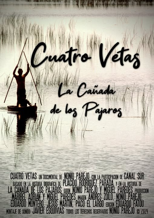 «Cuatro Vetas», un espejo al corazón de la marisma: un documental que celebra la vida y la conservación en la Cañada de los Pájaros